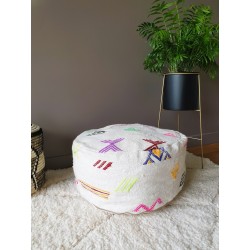 Pouf Berbère en Laine