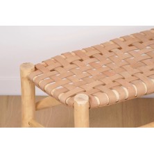 Banc marocain en bois